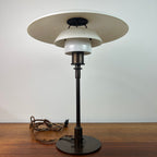 4/3 table lamp opal glass